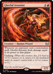 Gleeful Arsonist [Duskmourn: House of Horror Commander]