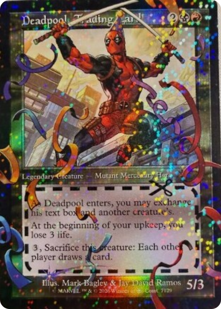 Deadpool, Trading Card (7127) [Secret Lair Drop Series]
