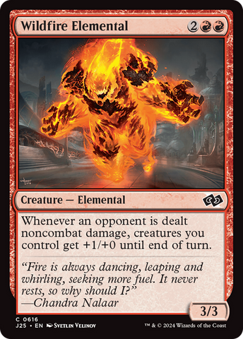 Wildfire Elemental [Foundations Jumpstart]