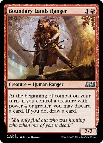 Boundary Lands Ranger [Wilds of Eldraine]