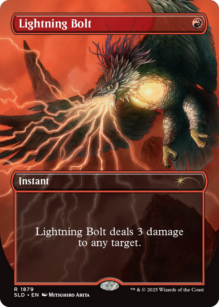 Lightning Bolt (1879) (Rainbow Foil) [Secret Lair Drop Series]