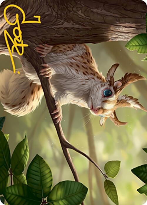 Squirrel Sovereign Art Card (Gold-Stamped Signature) [Modern Horizons 2 Art Series]