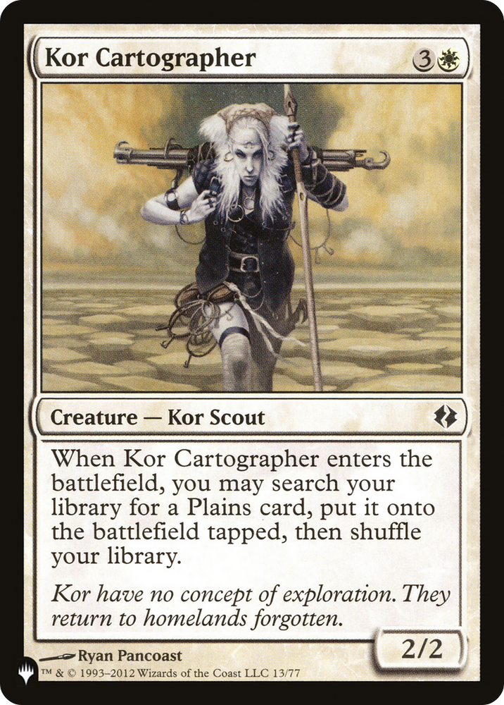 Kor Cartographer [The List]