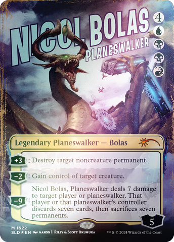 Nicol Bolas, Planeswalker (Rainbow Foil) [Secret Lair Drop Series]