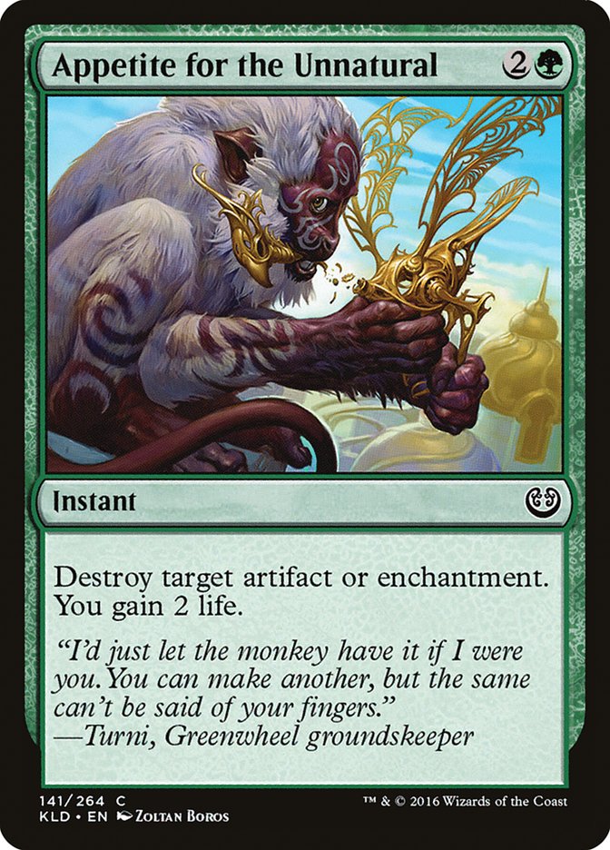 Appetite for the Unnatural [Kaladesh]