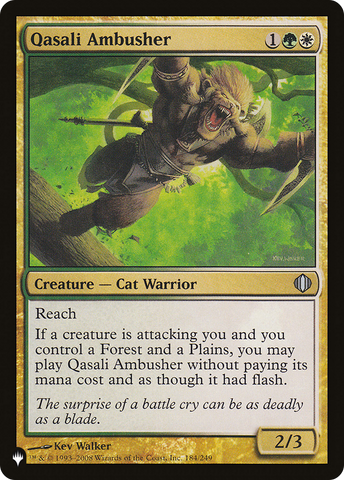 Qasali Ambusher [The List]