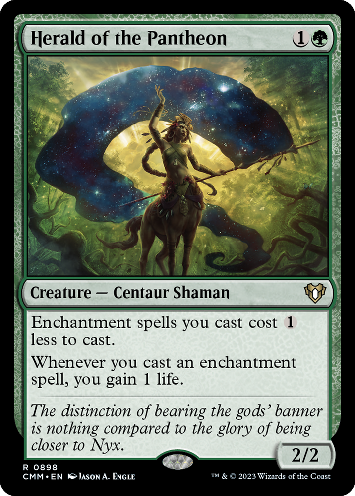 Herald of the Pantheon [Commander Masters]