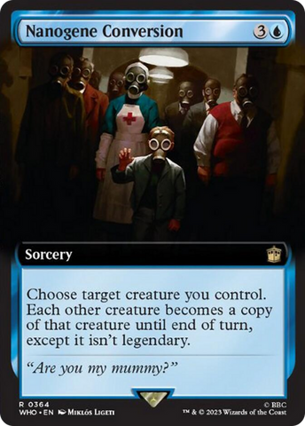 Nanogene Conversion (Extended Art) [Doctor Who]