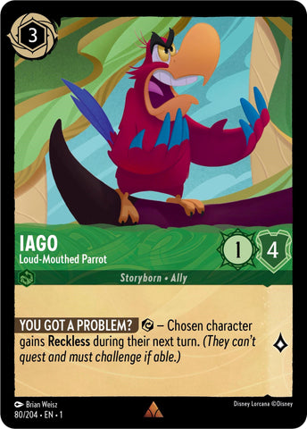 Iago - Loud-Mouthed Parrot (80/204) [The First Chapter]