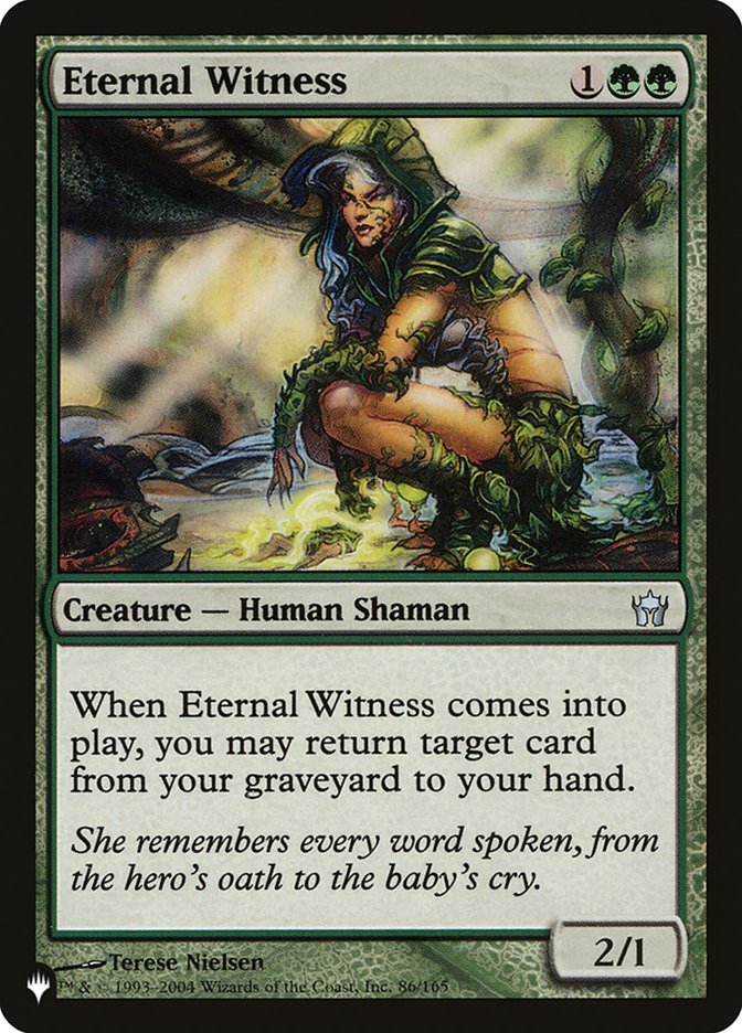 Eternal Witness [The List]