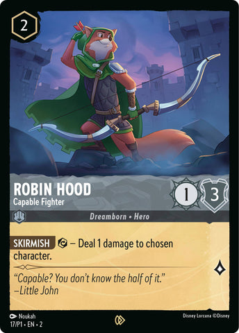 Robin Hood - Capable Fighter (17) [Promo Cards]