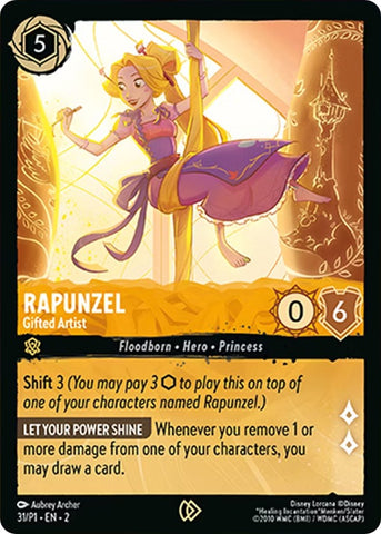 Rapunzel - Gifted Artist (31) [Promo Cards]