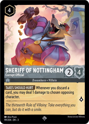 Sheriff of Nottingham - Corrupt Official (191/204) [Into the Inklands]