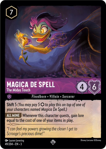Magica De Spell - The Midas Touch (49/204) [Into the Inklands]