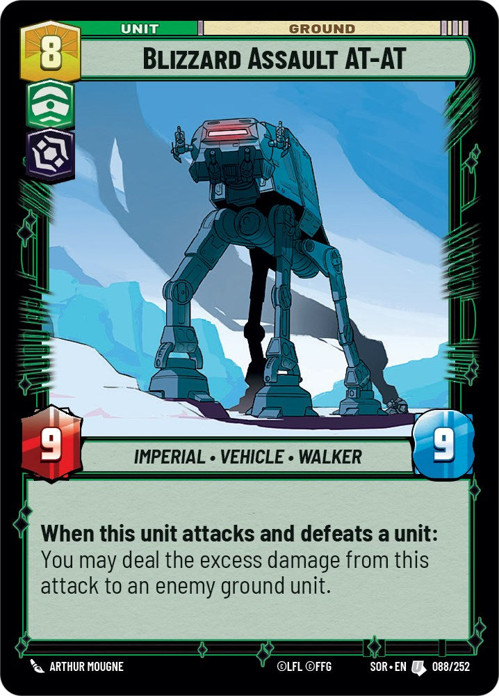 Blizzard Assault AT-AT (088/252) [Spark of Rebellion]