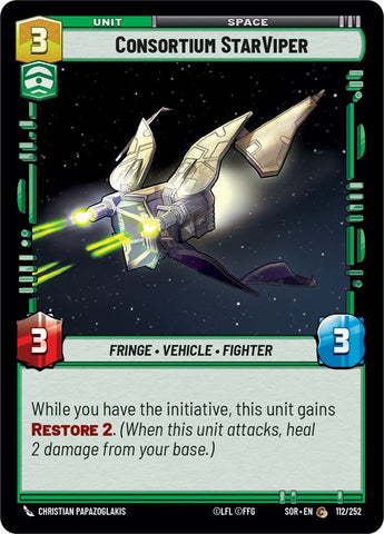 Consortium StarViper (112/252) [Spark of Rebellion]