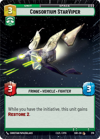 Consortium StarViper (Hyperspace) (376) [Spark of Rebellion]