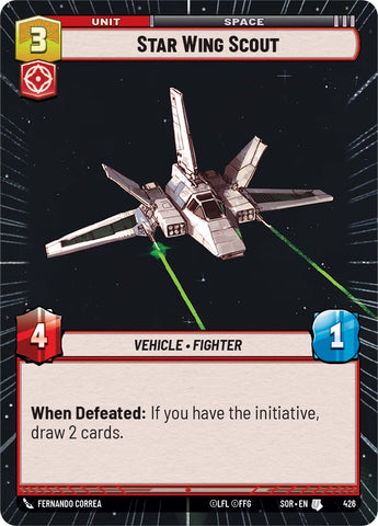 Star Wing Scout (Hyperspace) (426) [Spark of Rebellion]