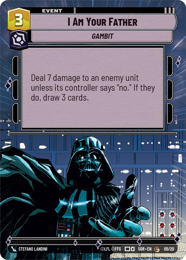 I Am Your Father (Hyperspace) (Weekly Play Promo) (5/20) [Spark of Rebellion Promos]