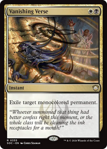 Vanishing Verse [Secrets of Strixhaven Commander]