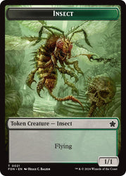 Zombie // Goblin Doubled-Sided Token [Foundations Tokens]