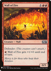 Wall of Fire [Mystery Booster]