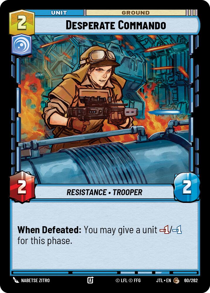 Desperate Commando (060/262) (060/257) [Jump to Lightspeed]