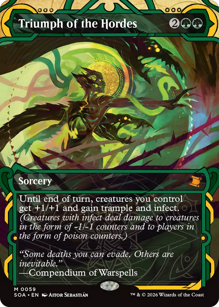 Triumph of the Hordes [Secrets of Strixhaven: Mystical Archive]