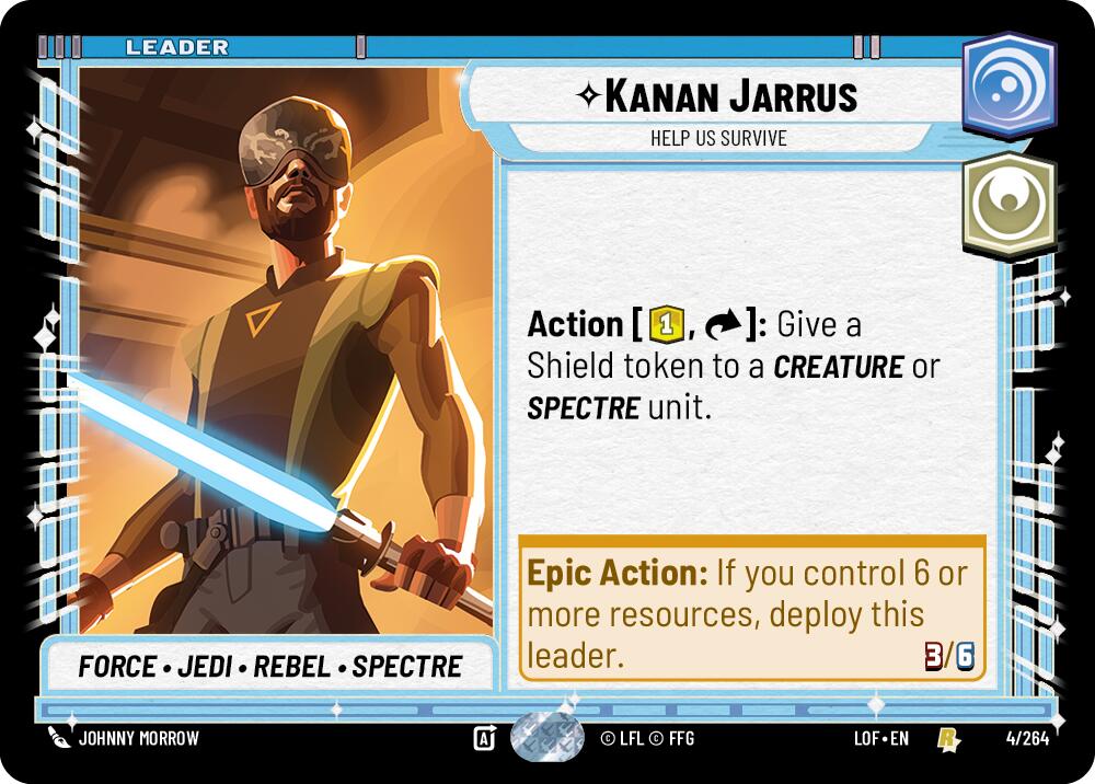 Kanan Jarrus - Help Us Survive (004/264) (004/264) [Legends of the Force]