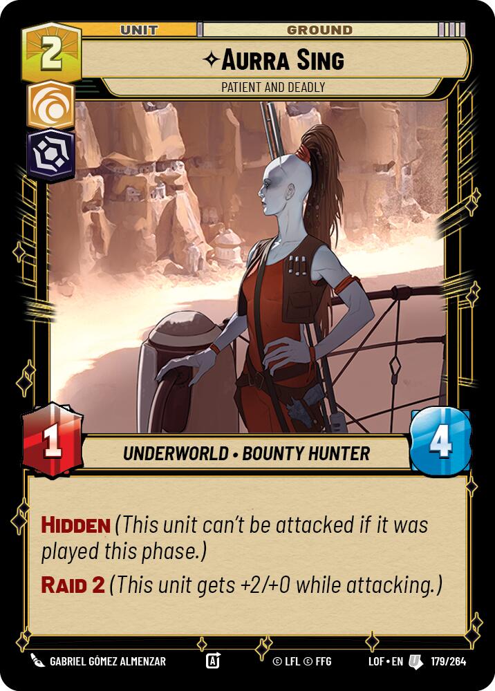 Aurra Sing - Patient and Deadly (179/264) (179/264) [Legends of the Force]