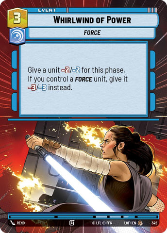 Whirlwind of Power (342) (Hyperspace) (342) [Legends of the Force]