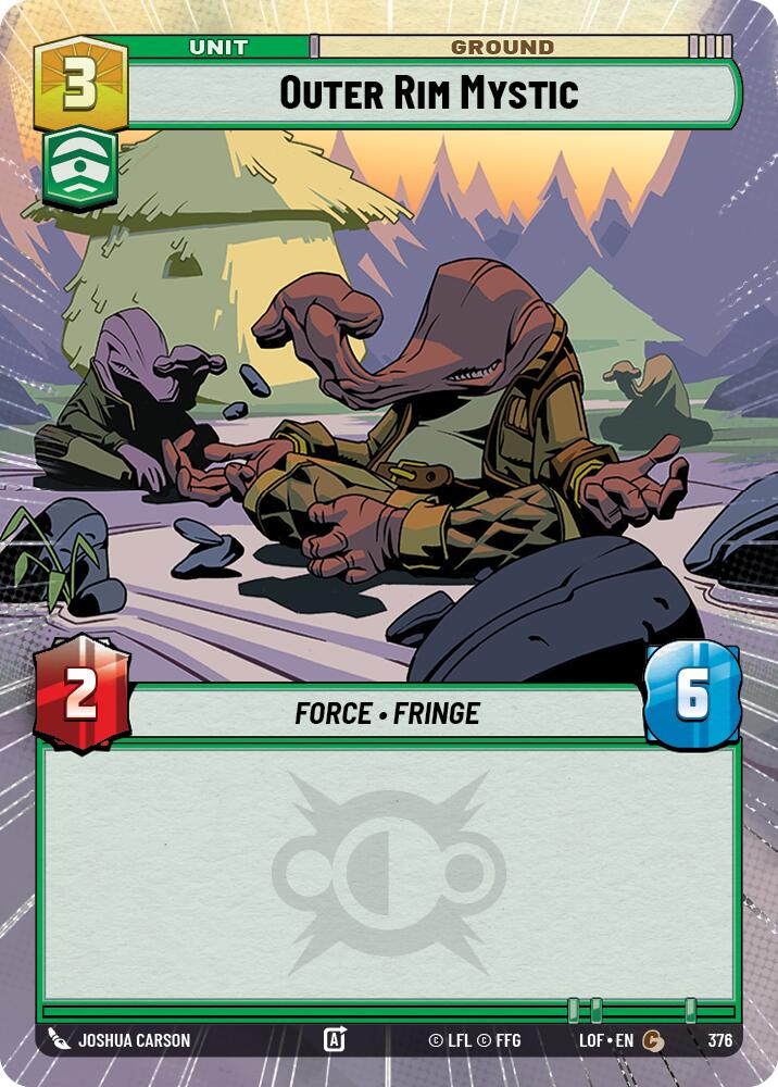 Outer Rim Mystic (376) (Hyperspace) (376) [Legends of the Force]