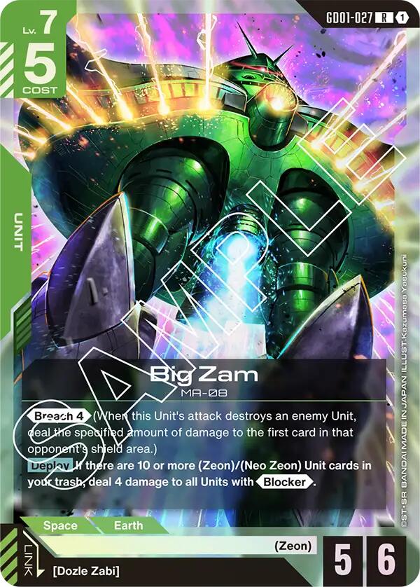 Big Zam [GD01 - GD01-027]
