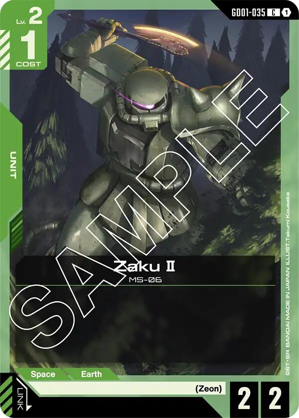 Zaku II [GD01 - GD01-035]
