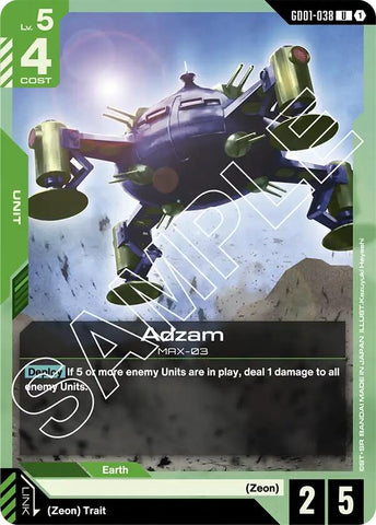 Adzam [GD01 - GD01-038]