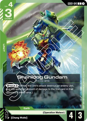 Shenlong Gundam (GD01-041) [GD01 - GD01-041]