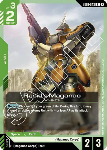 Rasid's Maganac [GD01 - GD01-043]