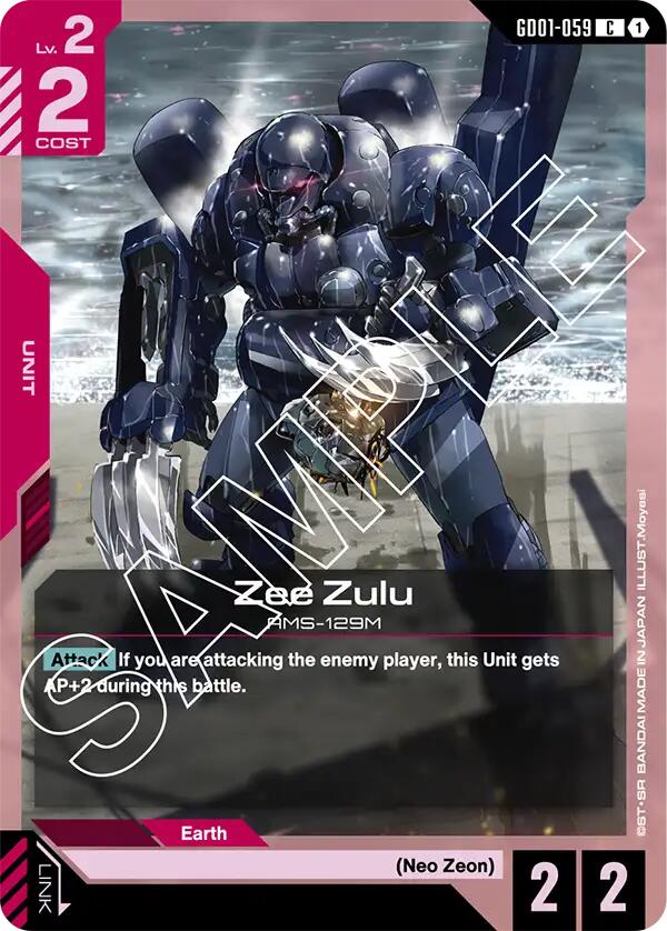 Zee Zulu [GD01 - GD01-059]