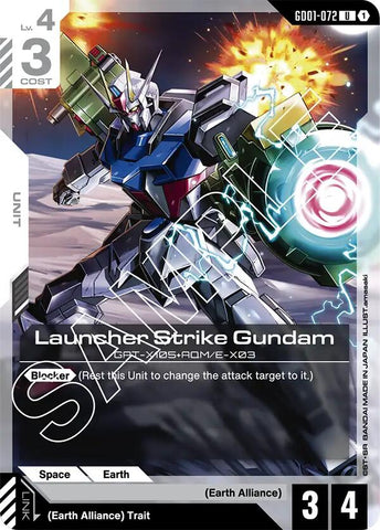 Launcher Strike Gundam [GD01 - GD01-072]
