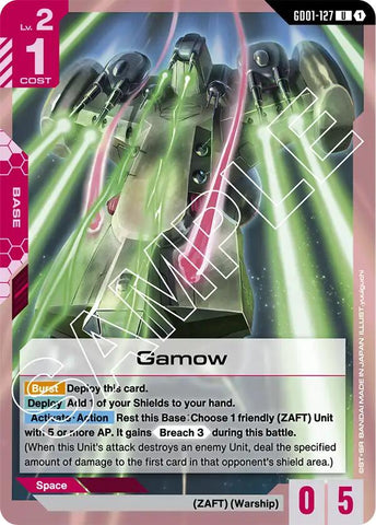 Gamow [GD01 - GD01-127]