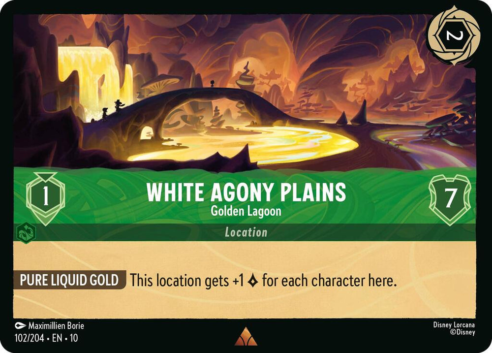 White Agony Plains - Golden Lagoon (102/204) [Whispers in the Well]