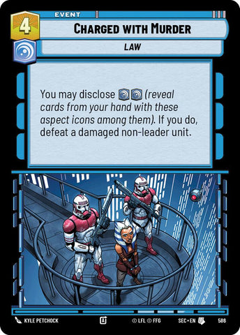 Charged with Murder (586) (Foil) (586) [Secrets of Power]