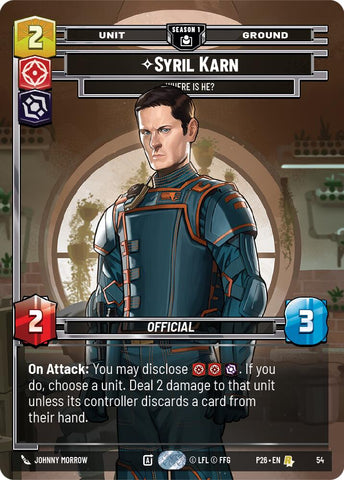 Syril Karn - Where Is He? (54) (54) [Sector and Regional Promos: Season 1]