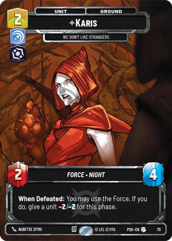 Karis - We Don't Like Strangers (70) (70) [Sector and Regional Promos: Season 1]