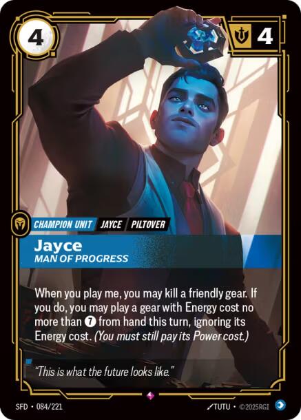 Jayce - Man of Progress