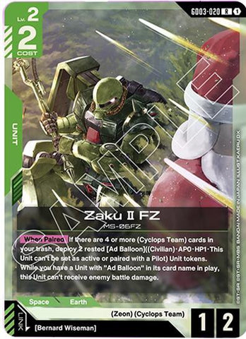 Zaku II FZ
