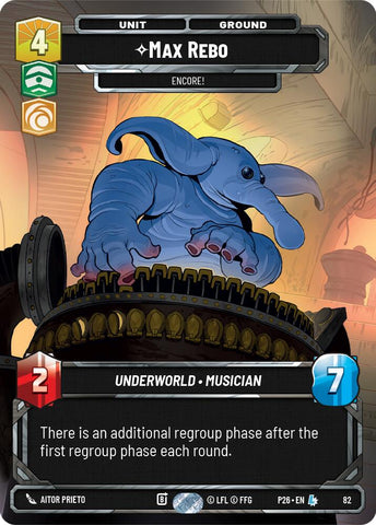Max Rebo - Encore! (82) (82) [Sector and Regional Promos: Season 1]