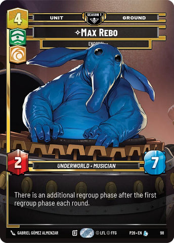 Max Rebo - Encore! (98) (98) [Sector and Regional Promos: Season 1]