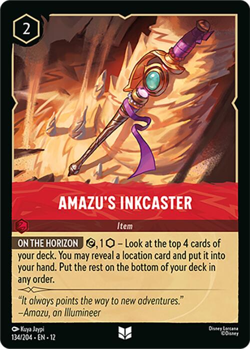 Amazu's Inkcaster (134/204) [Wilds Unknown]