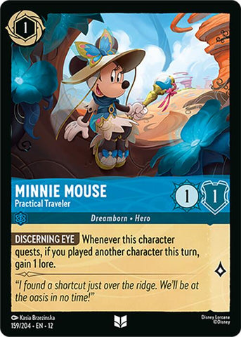 Minnie Mouse - Practical Traveler (159/204) [Wilds Unknown]